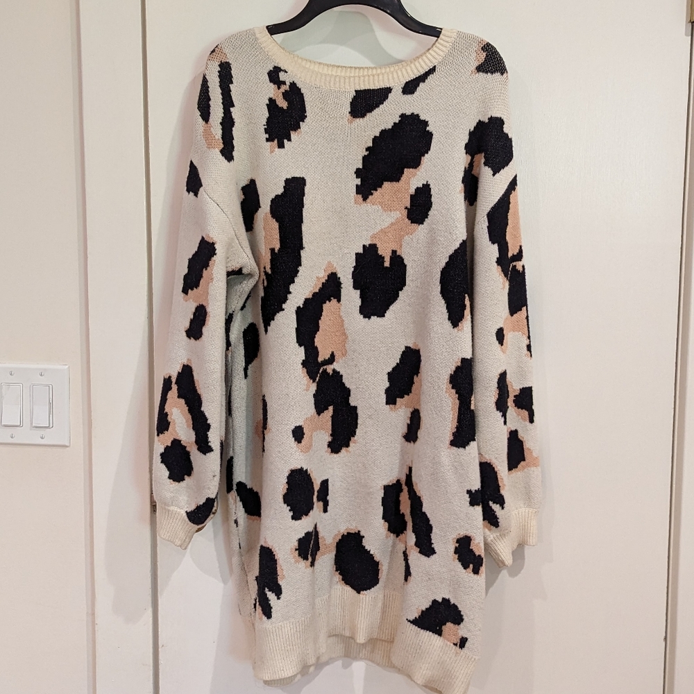 Oversized thick sweater